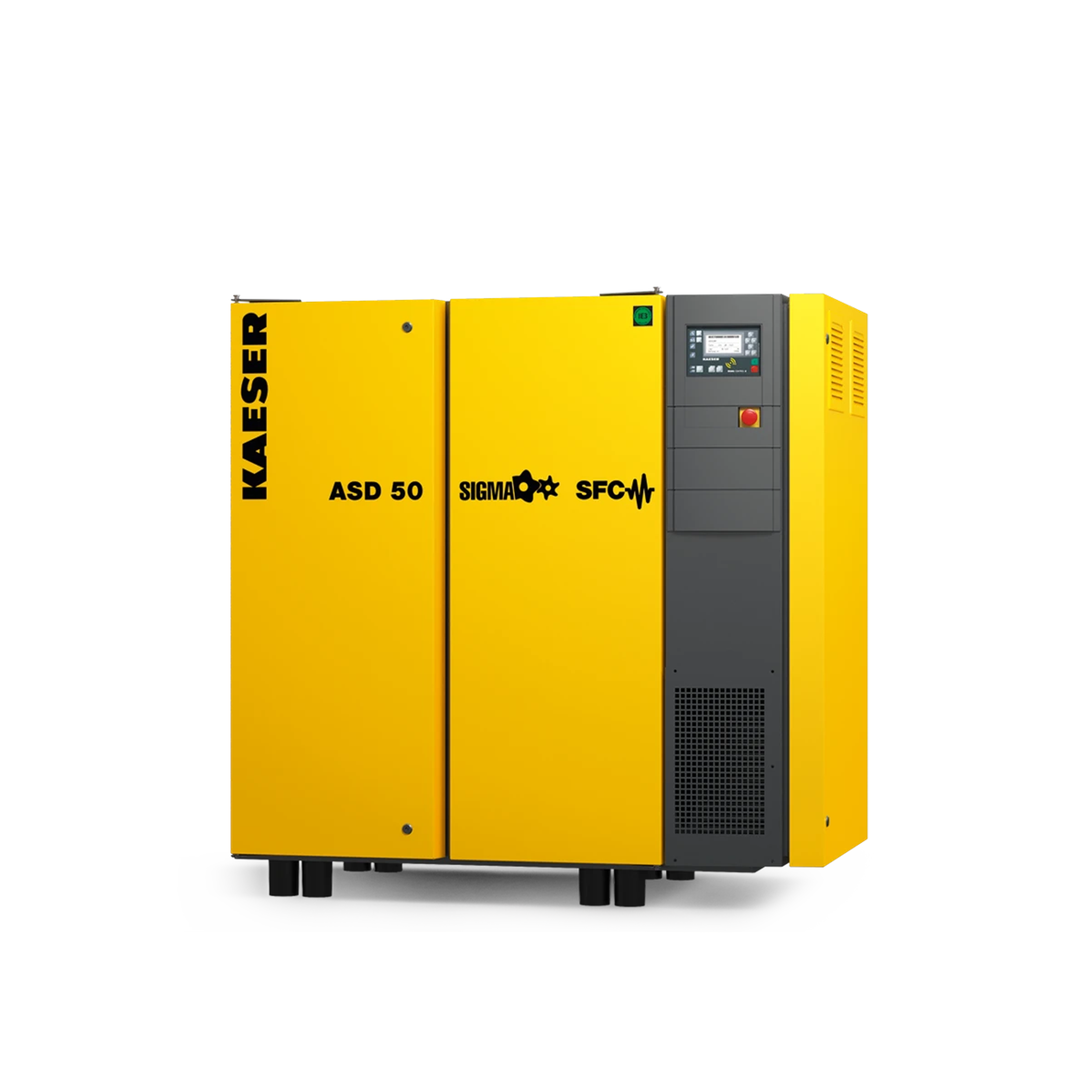 Compresor de tornillo Lubricado Serie ASD